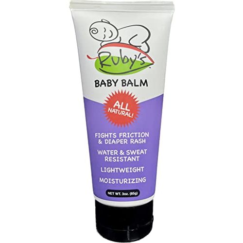 Ruby’s Ultra Premium Baby Ointment | All-Natural Diaper Rash Cream with Calendula Oil | Soothes Cradle Cap, Eczema, Dry Skin & Chapped Lips | Pediatrician-Recommended | Petroleum Free – 3oz