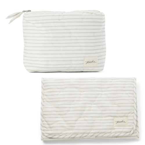 On The Go Set - Stripes Away Pebble Grey