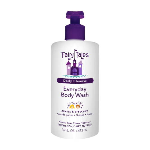 Fairy Tales Daily Cleanse Kids Body Wash Kids Soap with Gentle, Clean Natural Ingredients Sulfate Free, Silicone Free, Body Wash for Boys and Girls 16 fl oz