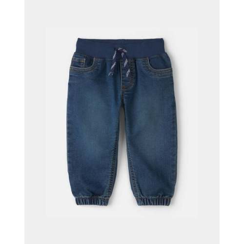 Baby Boy Denim Jogger - Dark Wash - OshKosh B'gosh | Carter's