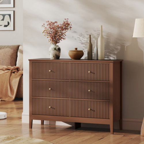 Lark Manor™ 6 Drawer 47 In. Wide Chest Of Drawers & Reviews | Wayfair