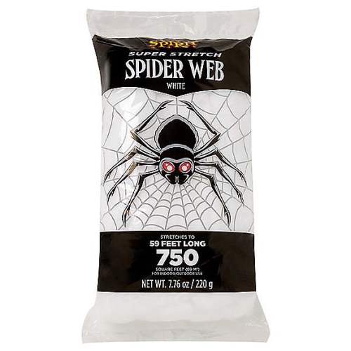Superstretch Jumbo Bag Spider Web Decoration