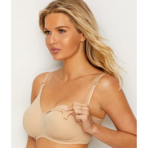 Jenni Seamless Nursing Bra in Skin size 34 — Bare Necessities