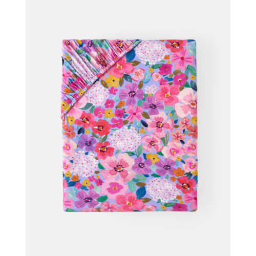 Sweet Sprigs Fitted Crib Sheet | Little Sleepies