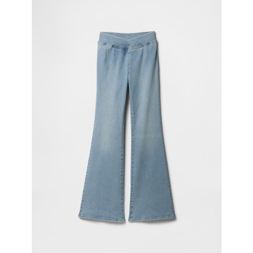 Kids High Rise Pull-On '70s Flare Jeggings