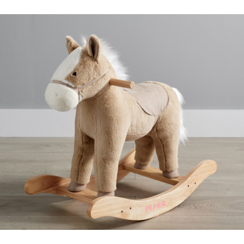 Horse Plush Nursery Rocker with Sound
