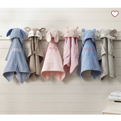 Critter Plush Baby Hooded Towel Collection