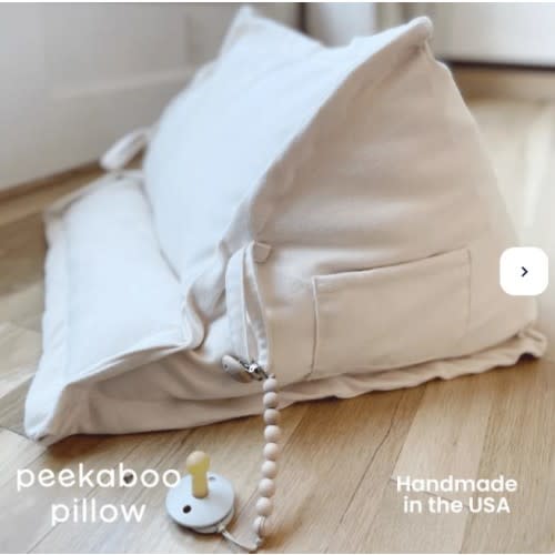 Peekaboo Pillow™ Official Site - Organic Infant Lap Pillow
