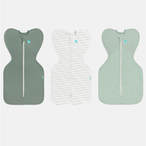 Swaddle Up Starter Bundle| 1.5 TOG | Deep Olive | White Dreamer | Olive Twigs