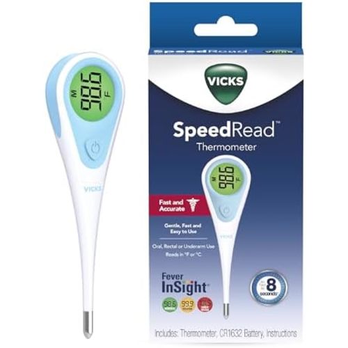 Vicks SpeedRead Digital Thermometer for Baby, Kids & Adults