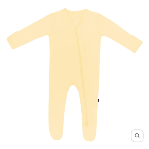 Zippered Footie in Lilikoi