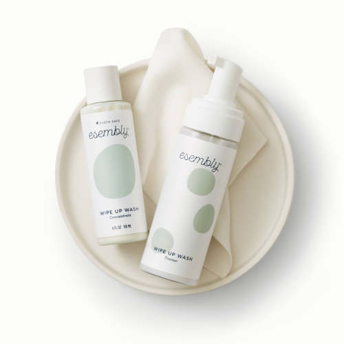 Foaming Baby Wash & Wipe Cleanser - Esembly Baby