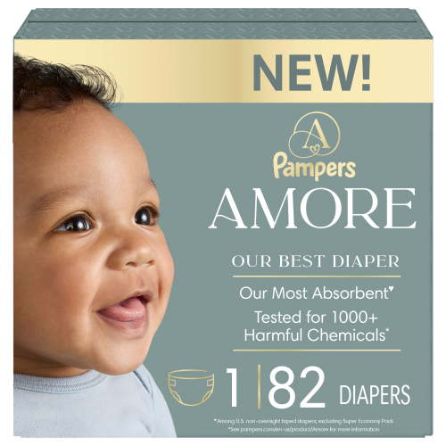 NEW Pampers AMORE, Size 1, lbs (8-14 lbs), Our Best Diaper - Walmart.ca
