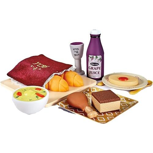 Rite Lite My First Shabbat Food Set - Shabbat Gift Set for Kids, Jewish Kids Gift, Judaica Pretend Play, Fun & Educational Shabbat Bulk Gift Set!