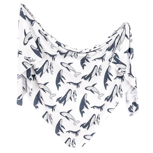 Copper Pearl Baby Swaddle Blanket - Premium Knit Baby Blanket, Large Soft Stretchy Receiving Blankets for Baby Boy and Girl, Swaddles for Newborn, Infant, and Toddler (Cove)