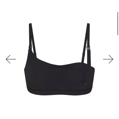 FITS EVERYBODY MATERNITY NURSING SCOOP BRALETTE | ONYX | SKIMS