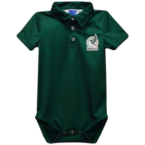 Mexico National Team Vive La Fete Infant Polo Bodysuit - Green