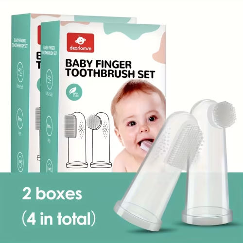baby finger toothbrush training teething newborns toddler - Temu