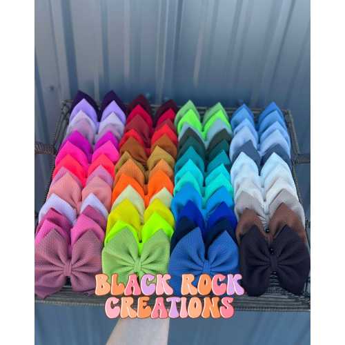 BUNDLE 50 solid color baby 4 or 5 inch bows, toddler bow, kids bow, all colors included, NEW COLORS
