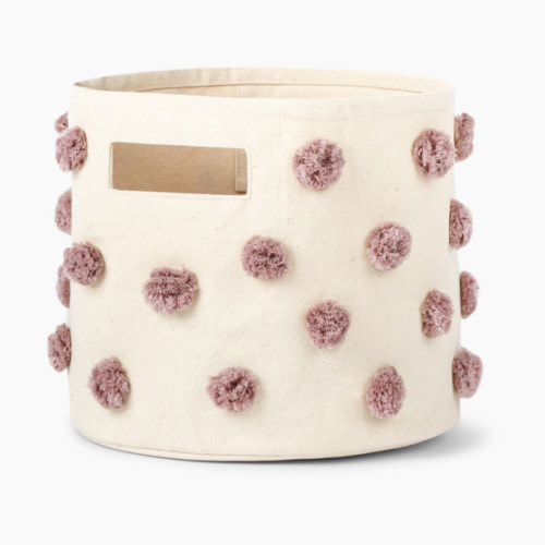 Pehr Pom Pom Storage Pint - Mauve