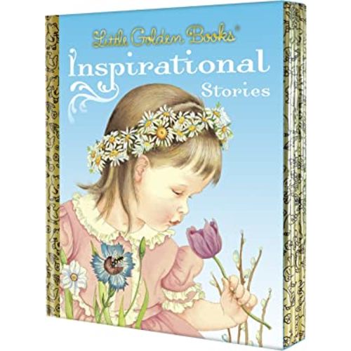 Little Golden Books: Inspirational Stories: My Little Golden Book About God; Prayers for Children; The Story of Jesus; Bible Heroes; Bible Stories of Boys and Girls