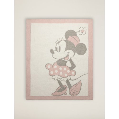 CozyChic® Vintage Disney Minnie Mouse Baby Blanket | Barefoot Dreams®