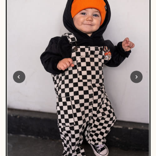 Classic Checker Overalls