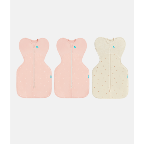 Swaddle Up Starter Bundle | 1.5 TOG | Blush Twigs 2 | Oatmeal Twigs