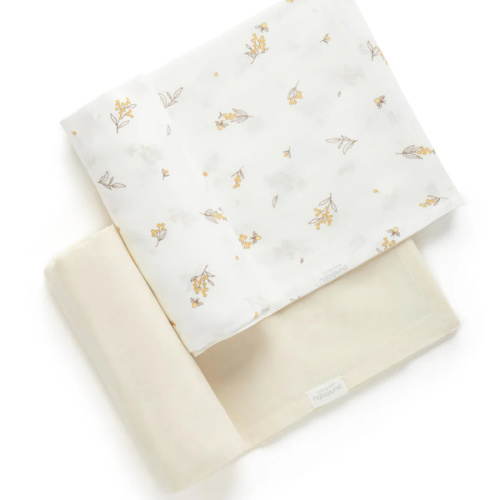 2 Pack Wattle Bee Muslin Wrap
