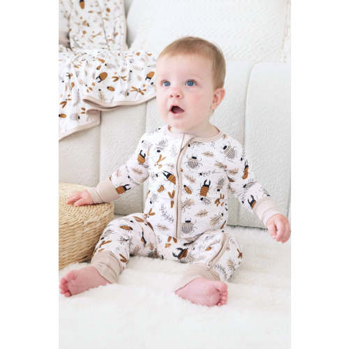 Snuggle Bug Convertible Zip Romper