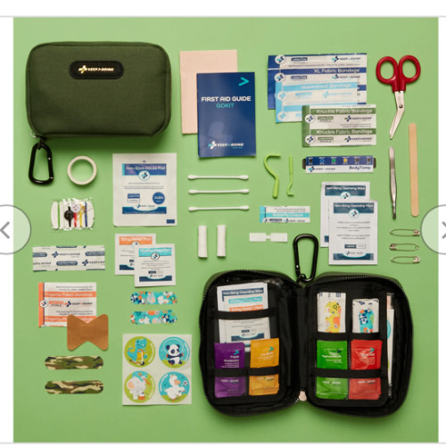 First Aid Woodland GoKit (130 PCS) - KEEP>GOING First Aid