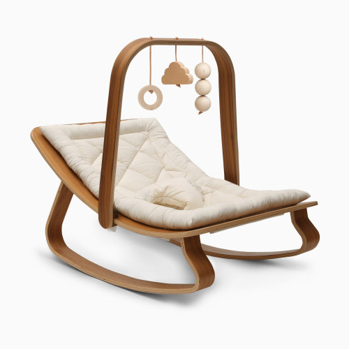 LEVO Baby Rocker Arch - Walnut