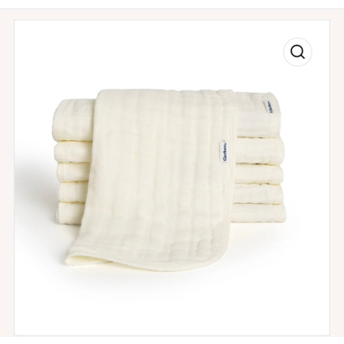 6-Pack Baby Neutral Vanilla Muslin Burp Cloths – Gerber Childrenswear