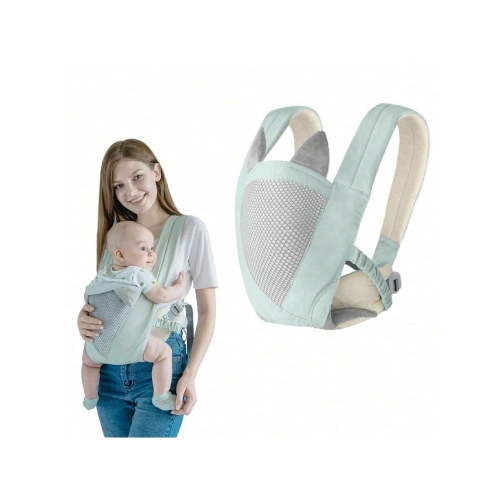 Handsfree Baby Carrier, Baby Essentials Baby Wraps Lightweight Baby Sling Carriers Travel Gear Cozy Infant Holder Adjustable Breathable Mesh Toddler Carrier Newborn to Toddler 7-35 lbs