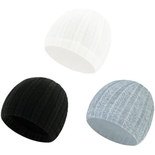 LIDHAY 3PCS Newborn Hats Preemie Baby Hats Cotton Preemie Caps Infant Hospital Beanie Tolddler Hat for Boy Girl 0-6Months