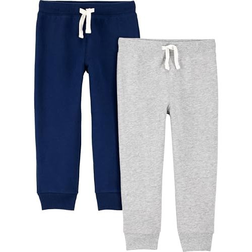 Simple Joys by Carter's Little Boys' 2-Pack Pull-On Fleece Pants