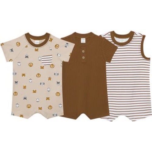 PL Baby by Petit Lem 3-Pack Rompers | Nordstromrack