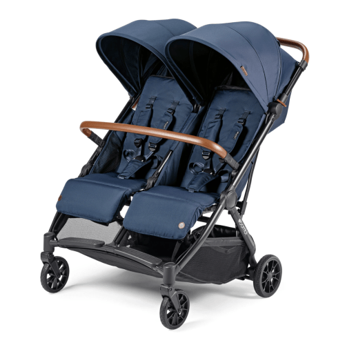 Bombi Bēbee Twin Stroller - Color Twilight Blue