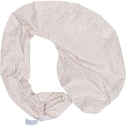My Brest Friend Basic Nursing Pillow Cover - Slipcovers for Baby - Adjustable Fit, Easy Care, Durable - Basic Nursing Pillow Not Included, Basic Flowery Plain