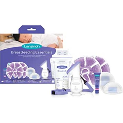 Lansinoh Breastfeeding Essentials for Nursing Moms 77 Pieces