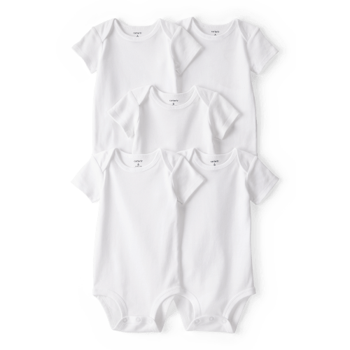 Baby 5-Pack Short-Sleeve Bodysuits | Carter’s Oshkosh Canada