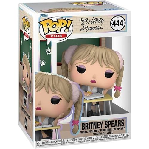 Funko POP! Plus: Britney Spears - (Baby One More Time) - Collectable Vinyl Figure - Gift Idea - Official Merchandise - for Kids & Adults - Music Fans - Model Figure for Collectors and Display