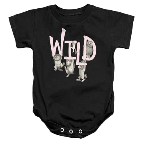 Popfunk Where The Wild Things are Collection Unisex Infant Snap Suit for Baby