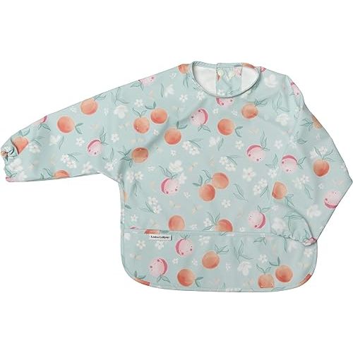 Loulou Lollipop Long Sleeve Mess Free Waterproof Bibs, for baby boys and girls 6-36 Months, Machine Washable, Travel Friendly