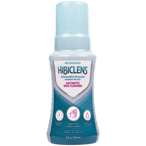 Hibiclens Antimicrobial & Antiseptic Soap and Skin Cleanser Foaming Pump, 8 fl oz