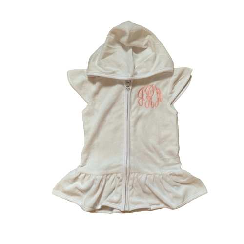 Monogrammed Girls Swim Cover Up- 18months