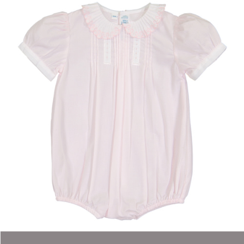 Girls Vintage Scalloped Collar Romper | Feltman Brothers