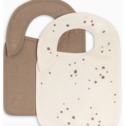 2-Pack Muslin Bibs