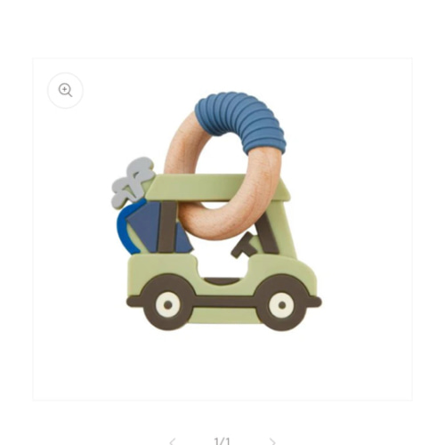 Mud Pie Golf Cart Silicone Teether – Baby Blossom Company