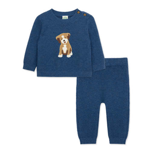 Puppy Sweater Set (3M-9M)